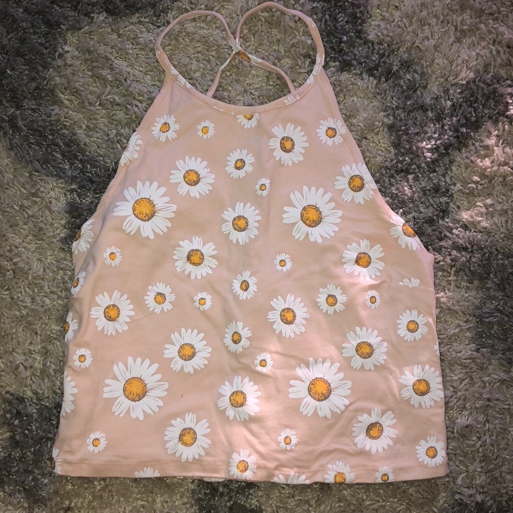 Sunflower crop top